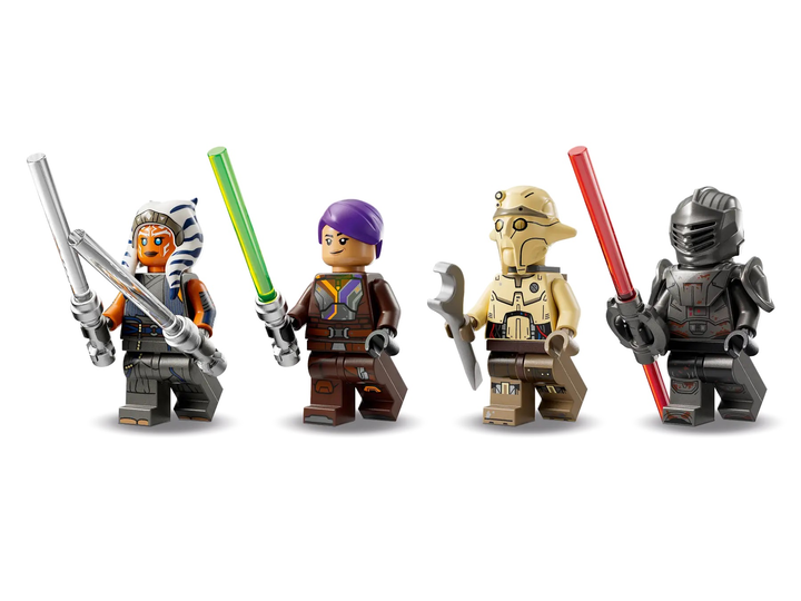 Zestaw klocków LEGO Star Wars Prom kosmiczny Jedi T-6 Ahsoki Tano 601 element (75362) - obraz 6