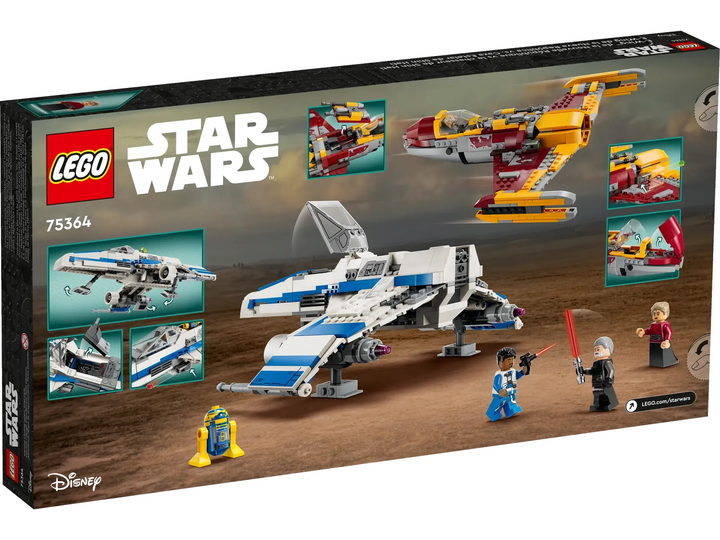 Конструктор LEGO Star Wars E-wing проти Shin Hati's винищувачі 1056 деталей (75364) - зображення 10