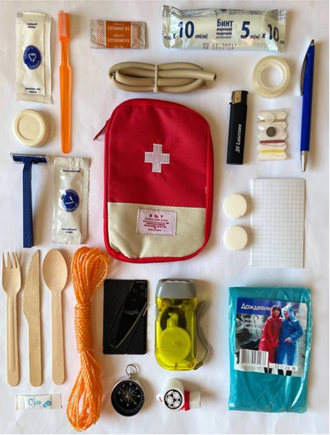 Тревожный чемодан набор для выживания спасательная сумка первой необходимости для виживания - изображение 1