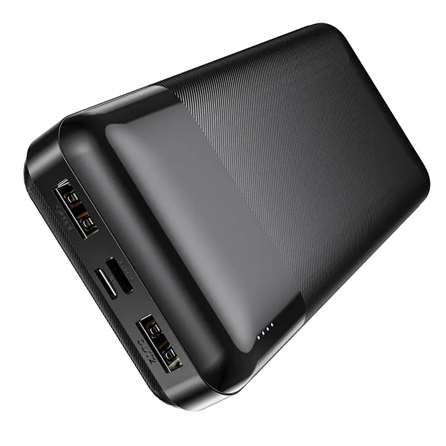 Powerbank Hoco J72A 20000 mAh Type-C Чорний G-4136 - Фото 1 Powerbank Hoco J72A 20000 mAh Type-C Чорний G-4136 - изображение 1
