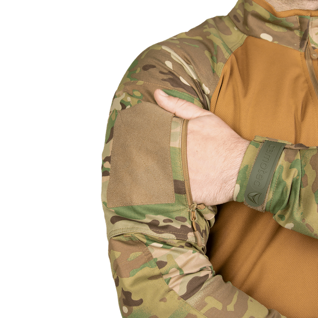 Бойова сорочка CM Raid Twill/CoolPass Pique Multicam/Койот (7047), XL - зображення 4