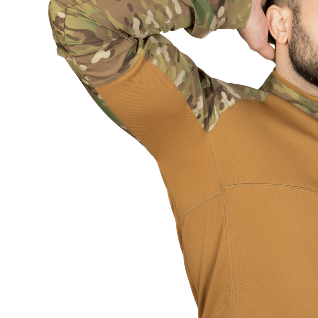 Бойова сорочка CM Raid Twill/CoolPass Pique Multicam/Койот (7047), XL - зображення 6