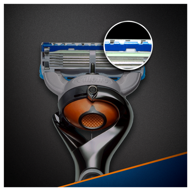 Maszynka do golenia dla mężczyzn Gillette Fusion5 ProGlide Power z 1 wymiennym wkładem (7702018390786) - obraz 3