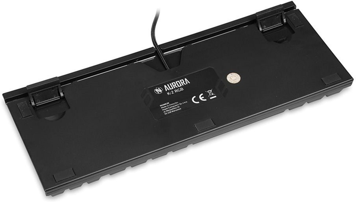 Klawiatura przewodowa iBOX Aurora K2-R Blue Switch USB Czarna (IKGMK2R) - obraz 18