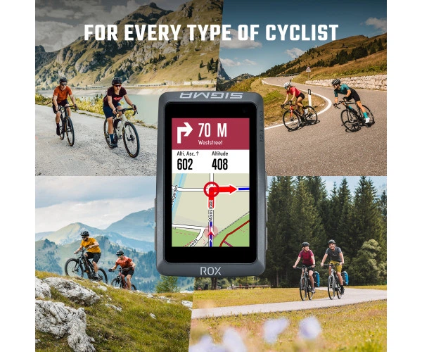 Велокомп'ютер Sigma Sport ROX 12.1 GPS EVO Gray (SD01040) - Фото 3 Велокомп'ютер Sigma Sport ROX 12.1 GPS EVO Gray (SD01040) - изображение 3