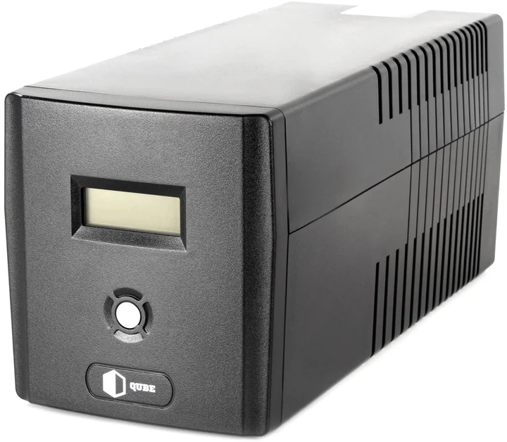 ИБП QUBE DG 1250 1250VA/720W LCD 4 x Schuko RJ-45 USB (QBDG1250) - Фото 1 ИБП QUBE DG 1250 1250VA/720W LCD 4 x Schuko RJ-45 USB (QBDG1250) - изображение 1