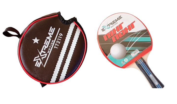 Ракетка для настільного тенісу Extreme Motion TT2119 Ping-Pong - изображение 2