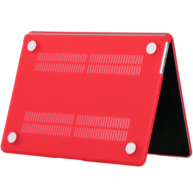 Чехол накладка Hardshell Case для MacBook Air 13.6 M2 2022, Red - Фото 5 Чехол накладка Hardshell Case для MacBook Air 13.6 M2 2022, Red - изображение 5