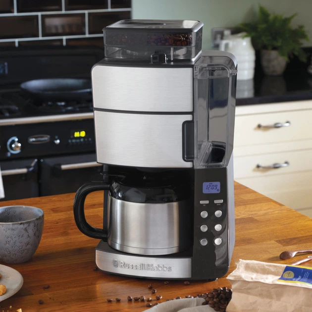 Кофеварка капельная RUSSELL HOBBS Grind and Brew 25620-56 – фото Кофеварка капельная RUSSELL HOBBS Grind and Brew 25620-56 – фото