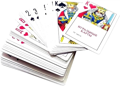 Карты игральные атласные Duke 54 листа 87х57 мм (DN32357) - изображение 2
