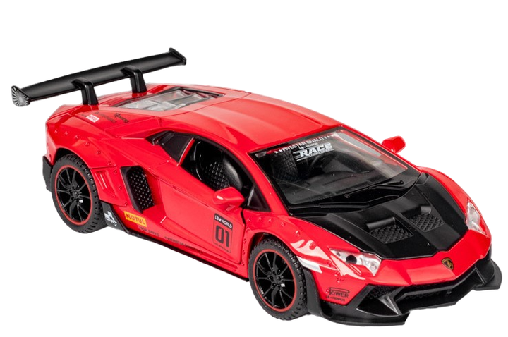 Машинка металева дитяча Lamborghini LP700-4 Auto Expert Червоний - Фото 2 Машинка металева дитяча Lamborghini LP700-4 Auto Expert Червоний - зображення 2