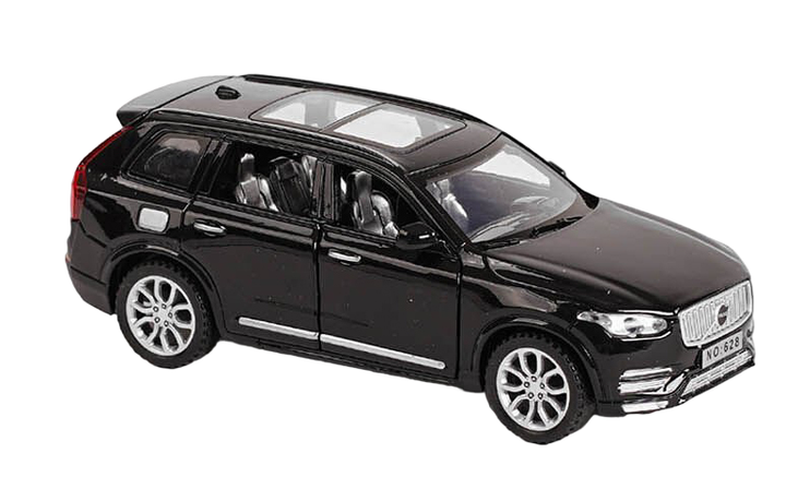 Машинка металлическая детская Volvo XC90 Auto Expert Черный