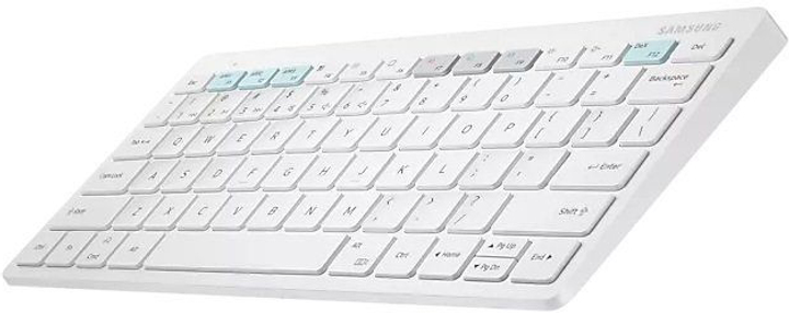 Клавіатура бездротова Samsung Smart Keyboard Trio500 Bluetooth White (EJ-B3400UWEGEU) - зображення 3