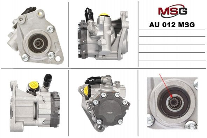 Насос ГПК Audi A4, Audi A6, Audi Allroad MSG (AU012) - изображение 1