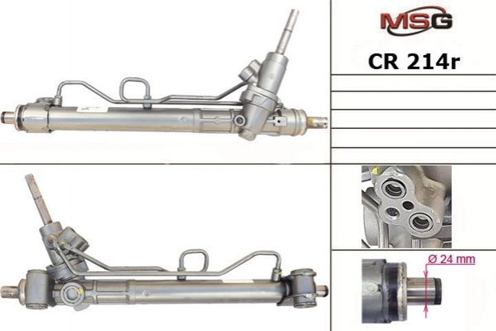 Рульова рейка з ГУР Chevrolet Cruze, Chevrolet Orlando, Opel Astra MSG (CR214R) - зображення 1