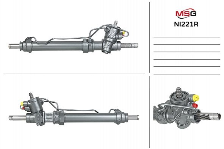 Рулевая рейка из ГУР Nissan Prairie MSG (NI221R) - изображение 1