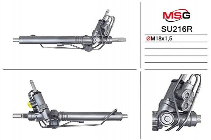 Рульова рейка з ГУР Subaru Legacy MSG (SU216R) - зображення 1