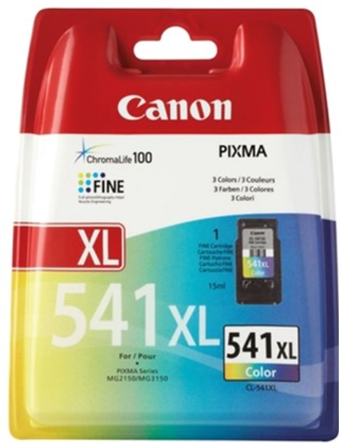 Картридж Canon CL-541XL 3-Color 15 мл (5226B001) - зображення 1