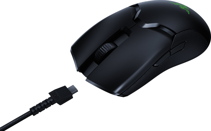 Razer Viper Ultimate Bezprzewodowa/USB czarna mysz do gier (RZ01-03050200-R3G1) - obraz 2