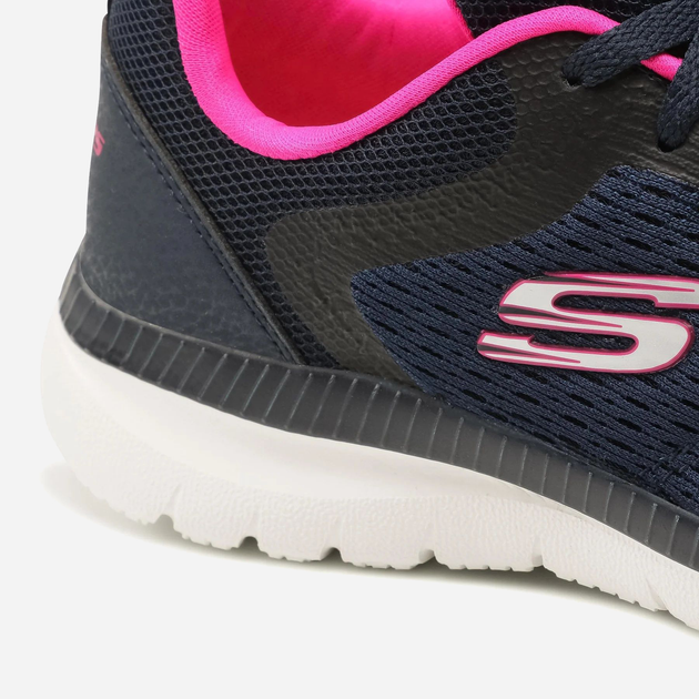 Жіночі кросівки для залу Skechers Bountiful - Quick Path 12607-NVHP 37 (7US) 24 см Темно-сині (194428108674) - зображення 8
