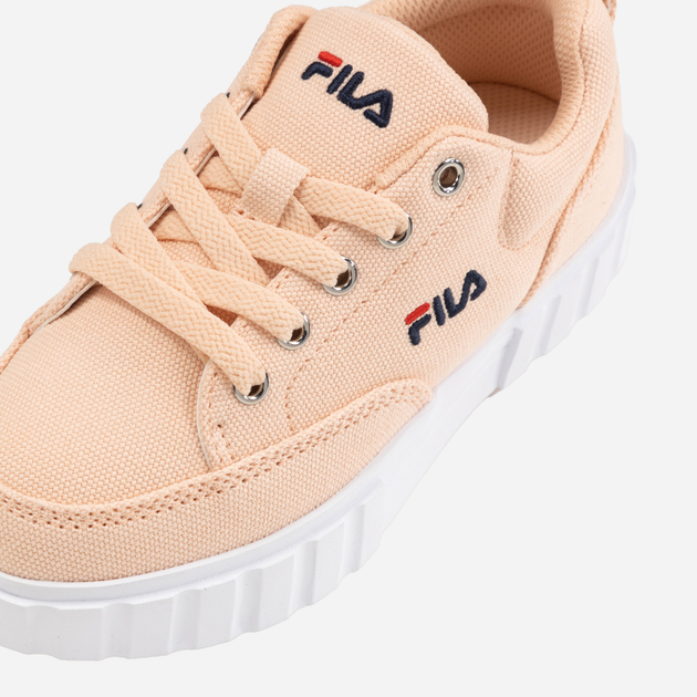 Tenisówki dziecięce dla dziewczynki Fila FFK0039-40064 32 20.4 cm Beżowe (8719477785434) - obraz 10