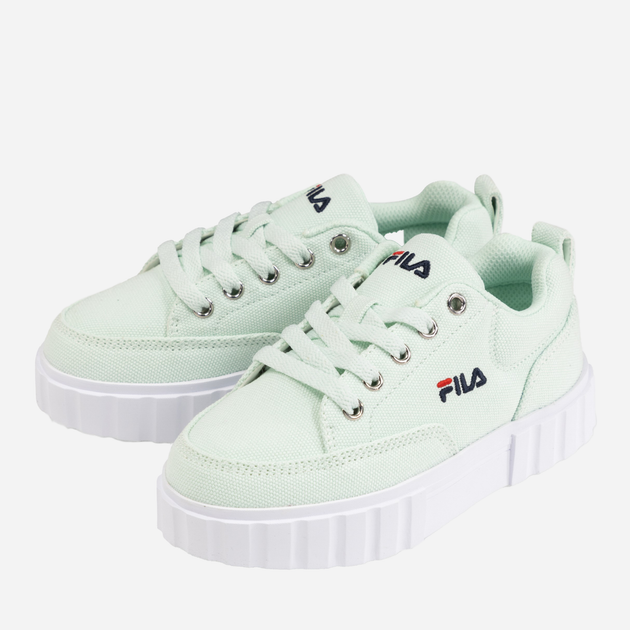 Tenisówki dziecięce dla dziewczynki Fila FFK0039-50052 32 20.6 cm Miętowe (8719477785526) - obraz 4