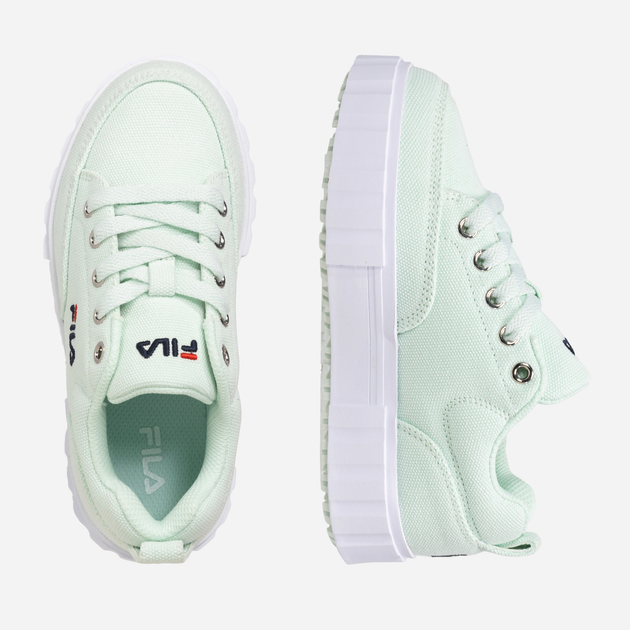 Tenisówki dziecięce dla dziewczynki Fila FFK0039-50052 32 20.6 cm Miętowe (8719477785526) - obraz 6