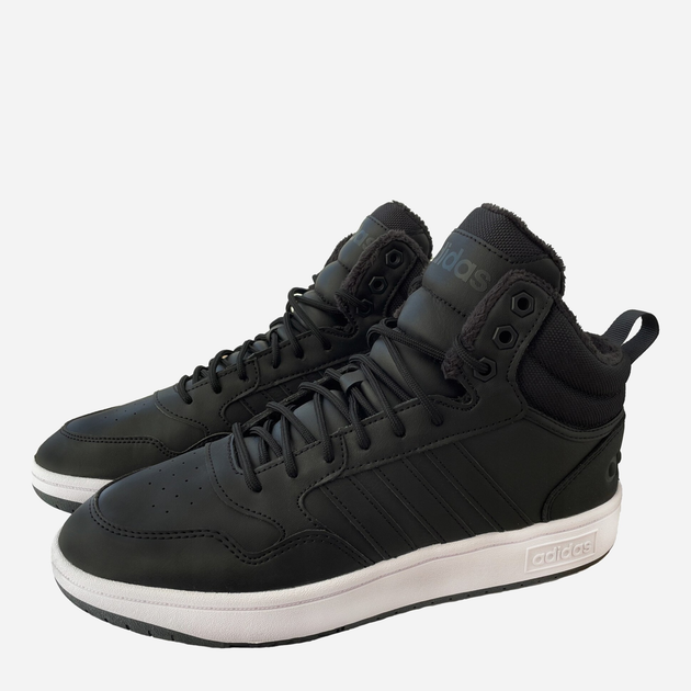 Trzewiki męskie adidas Hoops 3.0 Mid Wtr GZ6679 42 (8UK) 26.5 cm Czarne (4065426087499) - obraz 3