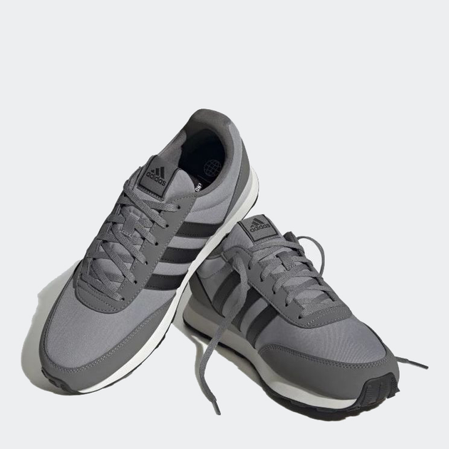 Buty sportowe na platformie do kostki męskie Adidas Run 60S 3.0 HP2259 42.5 (8.5UK) 27cm Szare (4066748791613) - obraz 2