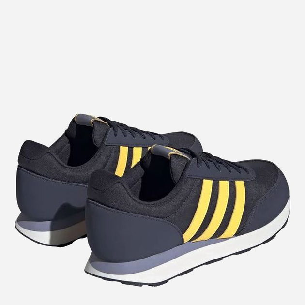Buty sportowe męskie adidas Run 60S 3.0 HP2257 42 (8UK) 26.5 cm Ciemnogranatowy/Żółty (4066748787685) - obraz 4