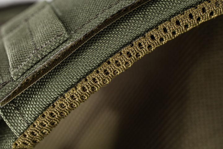 Плитоноска / тактичний жилет Plate Carrier U-WIN PRO зі швидким скиданням 250х300 з камербандами L під балістичні пакети Cordura 500 Реінджер Грін / Темна Олива - изображение 6