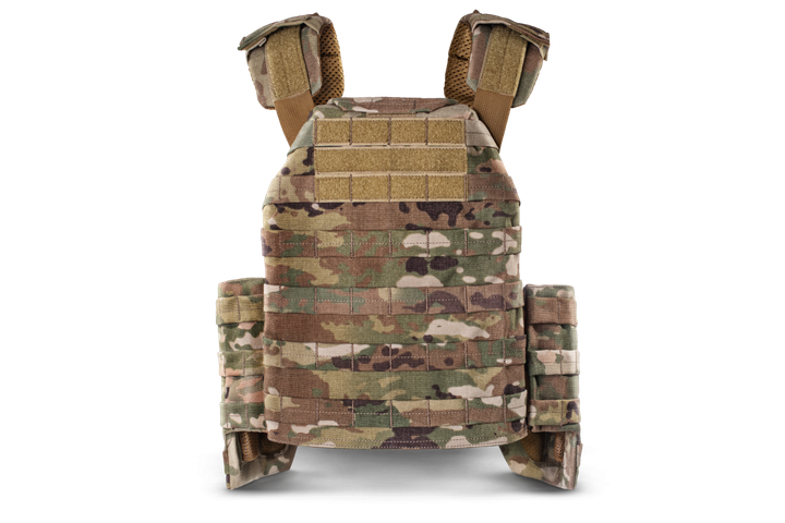 Плитоноска / тактичний жилет Plate Carrier U-WIN PRO зі швидким скиданням 250х300 з камербандами L під балістичні пакети Cordura 1000 Мультикам - изображение 3