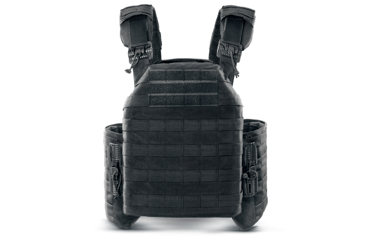 Plate Carrier U-WIN PRO зі швидким скиданням 250х300 з камербандами L під балістичні пакети Cordura 500 Чорний - зображення 2