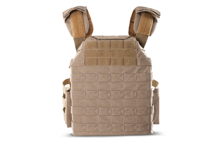 Плитоноска / тактичний жилет Plate Carrier U-WIN PRO зі швидким скиданням 260х330 зі скелетними камербандами 1000 Тан - изображение 3