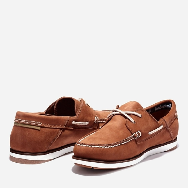 Чоловічі топсайдери Timberland Atlantis Break TB0A41616321 44 (10UK) 28 см Коричневі (194902581931) - зображення 4