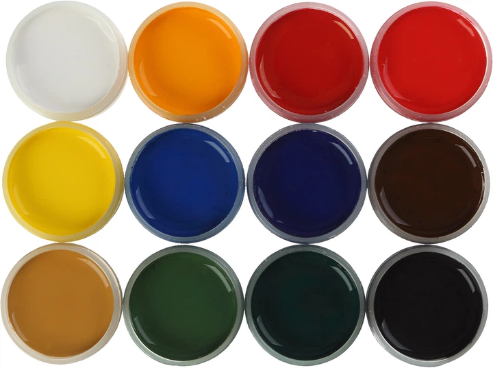 Набір гуашевих фарб ZiBi Classic 12 кольорів 20 мл (ZB.6612) - зображення 3