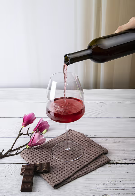 Бокал для красного вина Pinot Noir Riedel Winewings 950 мл прозрачный (1234/07) - Фото 6 Бокал для красного вина Pinot Noir Riedel Winewings 950 мл прозрачный (1234/07) - изображение 6