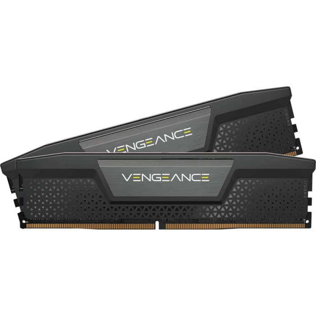 Модуль пам'яті Corsair DDR5 32GB (2x16) Vengeance Black 5200 Mhz (CMK32GX5M2B5200C40) - Фото 1 Модуль пам'яті Corsair DDR5 32GB (2x16) Vengeance Black 5200 Mhz (CMK32GX5M2B5200C40) - зображення 1