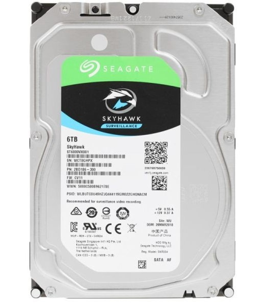 Жесткий диск 3.5" Seagate ST6000VX001 6ТБ 5400 об/мин – фото, отзывы ...