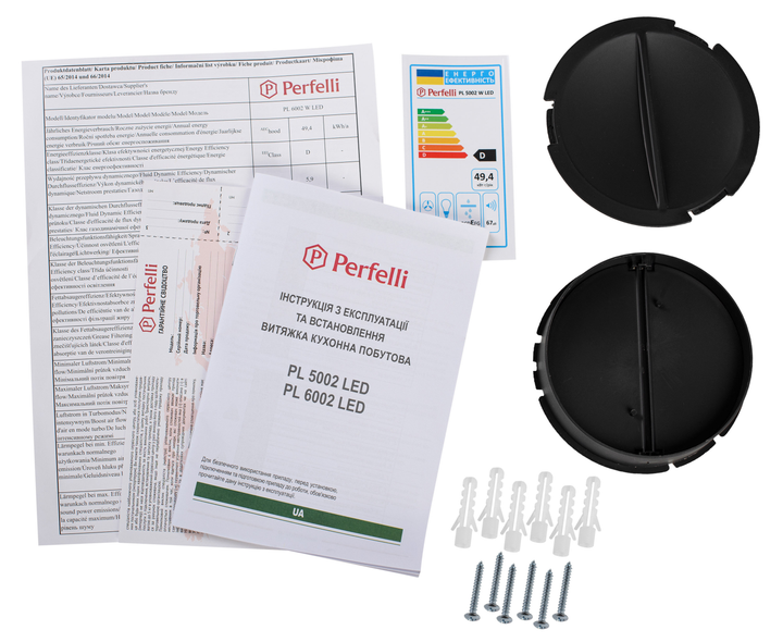 Вытяжка Perfelli PL 5002 W LED - изображение 9