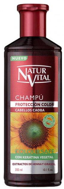 Szampon Naturaleza Y Vida Color Shampoo Caoba 300 ml (8414002740376) - obraz 1