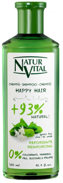 Szampon wzmacniający Naturaleza Y Vida Happy Hair Reinforcing 300 ml (8414002079216) - obraz 1