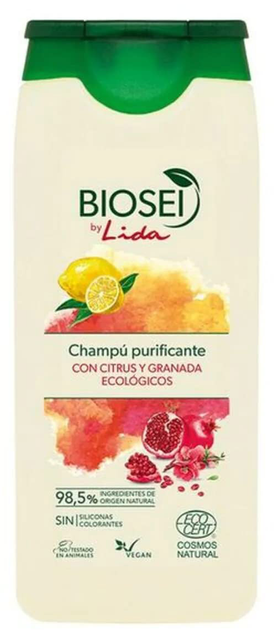 Szampon Lida Biosei Citrus And Granada Purifying Shampoo 500 ml (8411135425019) - obraz 1