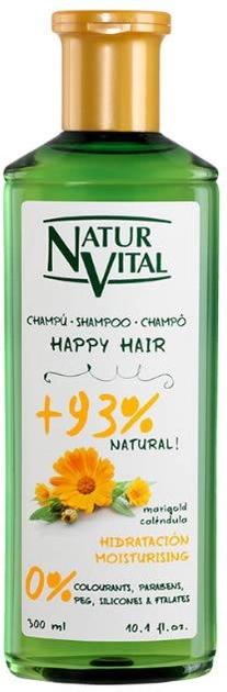 Szampon do nawilżania włosów Naturaleza Y Vida Happy Hair Hydration 0% Shampoo 500 ml (8414002061112) - obraz 1