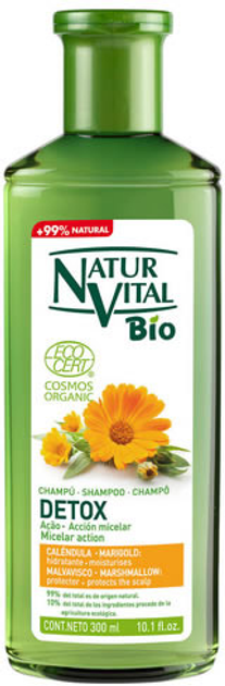 Szampon Naturaleza Y Vida Bio Detox Shampoo Fragile Hair 300 ml (8414002070435) - obraz 1