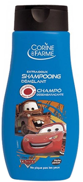 Шампунь для хлопчика Corine De Farme Cars Shampoo 250 мл (3468080146990) - зображення 1