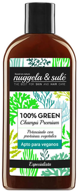 Szampon Nuggela & Sule 100% Green Shampoo Suitable Vegans 250 ml (8437014761658) - obraz 1