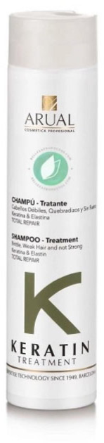 Szampon Arual Keratin Treatment Shampoo 250 ml (8436012782818) - obraz 1