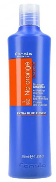 Шампунь для темного волосся Fanola No Orange Matting Shampoo 350 мл (8032947864171) - зображення 1