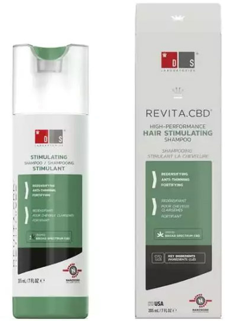 Szampon przeciw wypadaniu Ds Revita CBD Hair Stimulating Shampoo 205 ml (816378021482) - obraz 1